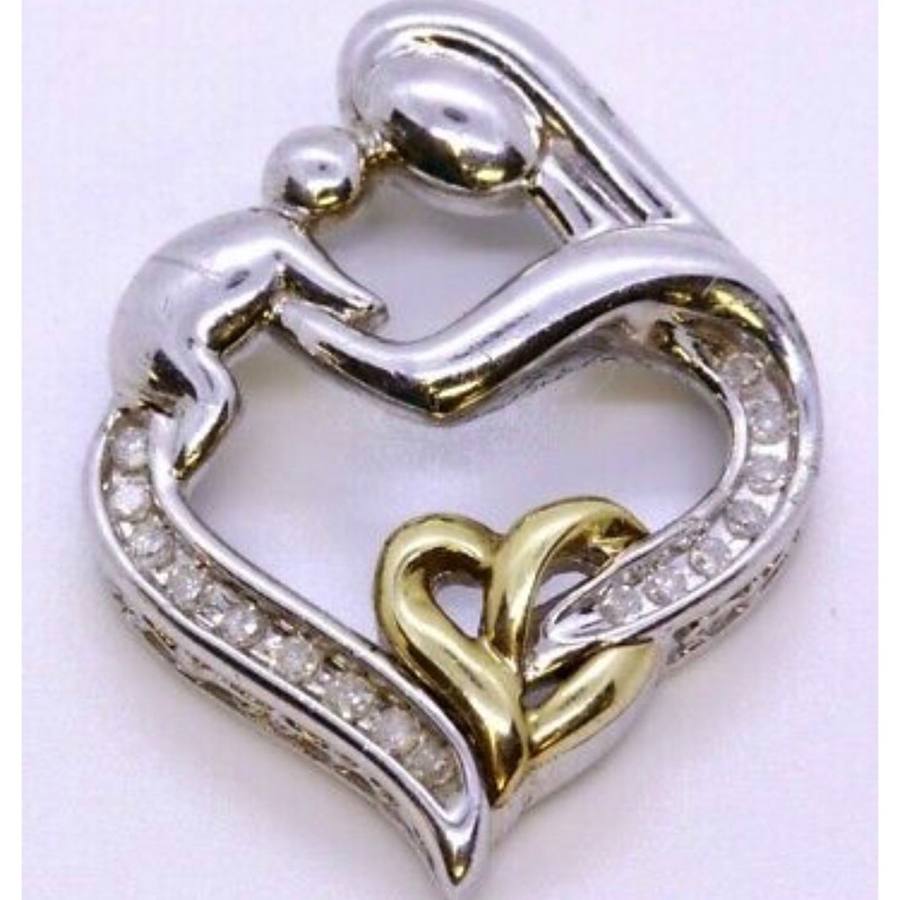 925 14K & Diamond Necklace